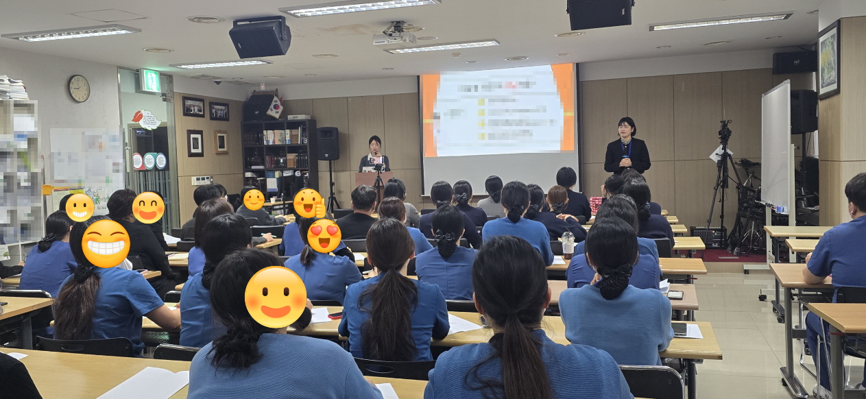 대치연 교육 현장(최서영, 김민주 컨설턴트 